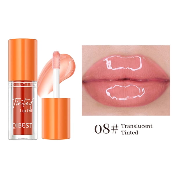 Mini set de brillo labial hidratante de 3 ml: aceite labial hidratante de larga duración con acabado de alto brillo, fórmula ligera y no pegajosa, tratamiento labial húmedo de tamaño de viaje para