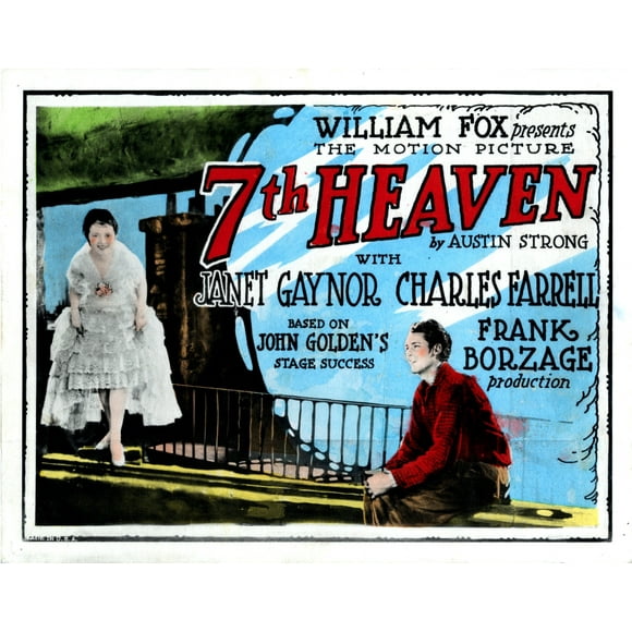 7Th Heaven (Aka Seventh Heaven) From Left Janet Gaynor Charles Farrell 1927 Tm & Copyright ï¿½20Th Century Fox Film Corp./Courtesy Everett Collection Movie Poster Masterprint (14 x 11)