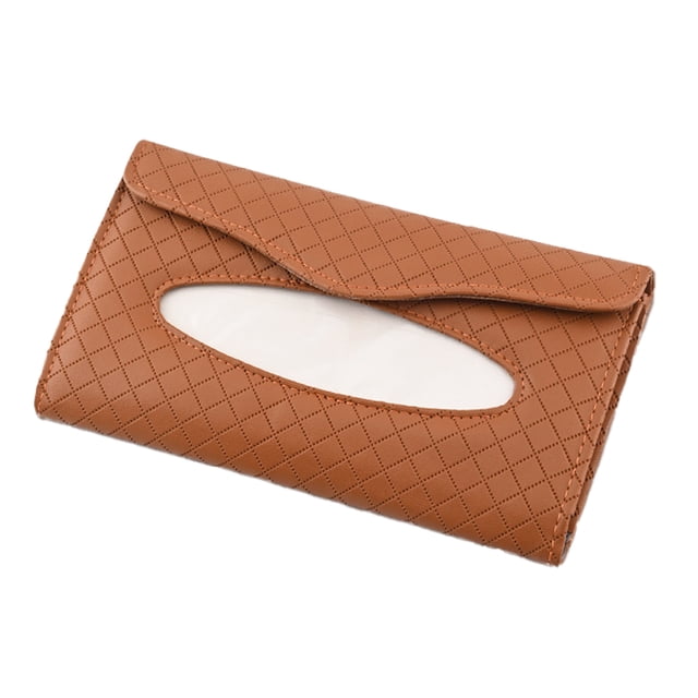 Caja de pañuelos para coche, sombrilla, respaldo de silla, techo corredizo, caja de papel de rejilla