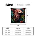 thumbnail image 5 of Pangolin Inserts with Chair Pillow Covers - Set of 2, Unique Patterns, Various Sizes 16x16, 18x18, 20x20 Inches for Home Decor and Special Occasions, 5 of 6