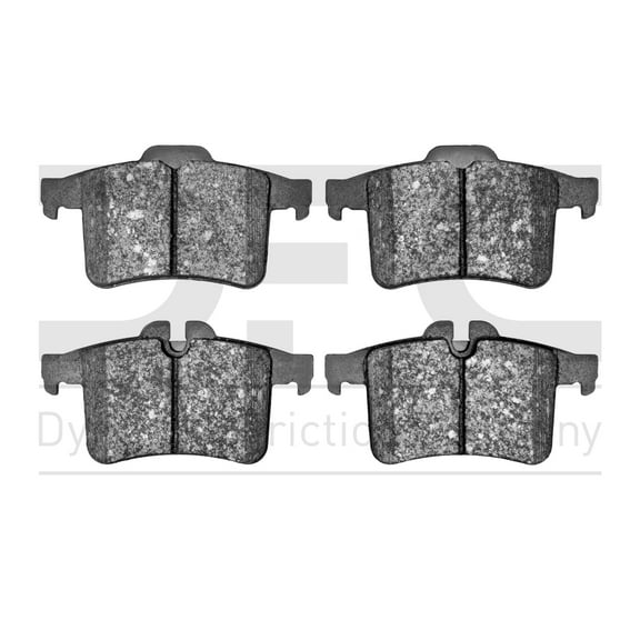 Dynamic Friction Company 5000 Advanced Brake Pads - Low Metallic 1551-1747-00-Rear Set For 2013-2015 Jaguar XKR, 2013-2015 Jaguar XKR-S