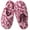 Pink Leopard, variant on Women's Cozy Memory Foam Slip on Slippers Fluffy Lined House Shoes with Anti-Slip Indoor Outdoor, Leopard,7-8 US