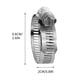 thumbnail image 4 of ShinYu Manguera de Repuesto de Un Solo Tubo con Doble Hebilla para Piscinas Termales Inflables, Apta para Bombas de Piscinas de 300, 330, 530 y 1000 Galones., 4 of 6