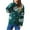 #277-Green, variant on Craaazy Christmas Sweater Casual Long Sleeve Christmas Print Knit Women Tops Turtle-Neck Snowflake Patterns Pullover Gifts for Women