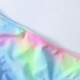 thumbnail image 6 of Kid Girls Swimsuit 2 Piece Beach Bikini Swimwear Tie Dye Bathing Suits For Girls 7-8 Years, 6 of 7