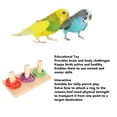 thumbnail image 3 of Bird  Toy, Chewing Training Color Separate  Toy Set Colorful  For Cockatiel Pet Interactive Supplies, 3 of 8