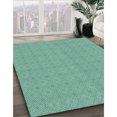 thumbnail image 2 of Ahgly Company Indoor Square Patterned MediumTurquoise Green Area Rugs, 7' Square, 2 of 6