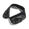 thumbnail image 4 of Cuello desmontable para mujer Macarena Cuello camisero Accesorios para camisa blusa vestidos cortos Negro 22x7 cm, 4 of 8