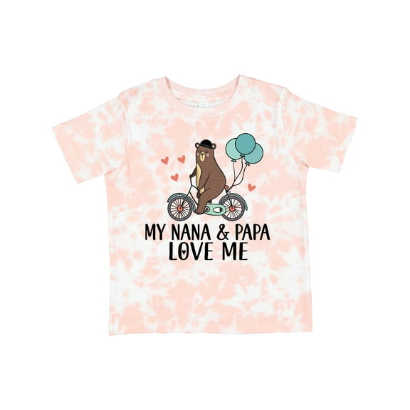 Inktastic My Nana Papa Love Me Grandchild Boys Toddler T-Shirt