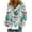 Mint Green 1, variant on Clearance Staron Christmas Cardigan for Women Loose Fit Fall Long Sleeve Cardigans Xmas Holiday Button Down V Neck Merry Christmas Tops Cute Ugly Sweater Multicolor XL