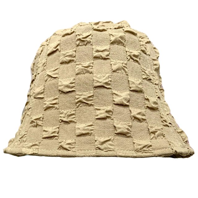 Los adultos plisaron el sombrero del cubo de la impresión de la burbuja sombrero plegable del ala ancha respirable
