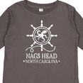 thumbnail image 4 of Inktastic Nags Head North Carolina Boys or Girls Long Sleeve Toddler T-Shirt, 4 of 5