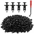 thumbnail image 1 of UNIGT 150pcs ATV UTV Body Fastener Rivets Push Pin Compatible with Can Am 293150089 Polaris 7661855 RZR Ranger Suzuki Kawasaki Rancher 90653-HC4-900 Plastic Fender Clips, 1 of 8