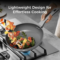 thumbnail image 2 of Sanho 2-Piece Frying Pan Set Nonstick, 8 & 10 inch Skillets, Diamond-Titanium Ceramic Coating, Healthy Nonstick Cookware, Induction Compatible & Dishwasher Safe, 2 of 12