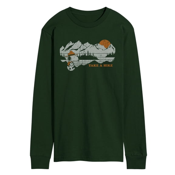 Peanuts - Take A Hike - Men's Long Sleeve Graphic T-Shirt