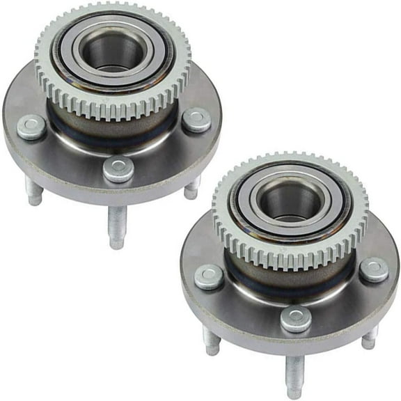 Bode-man Pair Front Wheel Hub Bearing Assembly for 2005-2014 Ford Mustang 4-Wheel ABS / 2005-2007 Avanti Avanti