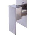 thumbnail image 4 of ALFI brand AB6701-BN Brushed Nickel Modern Square Pressure Balanced Shower Mixer, 4 of 7