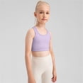thumbnail image 5 of GYRATEDREAM Girls Dance Tank Tops Racerback Sleeveless Top for Gymnastics and Dancewear Yoga Tank Athletic Sports Vest for 6-7 Years, 5 of 8