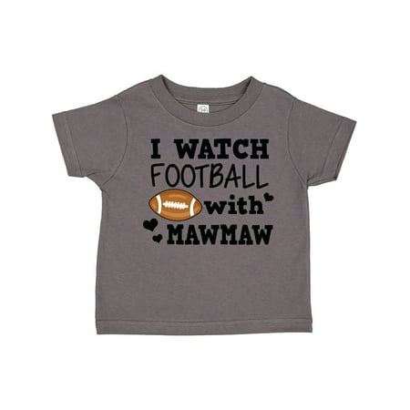 

Inktastic I Watch Football with My Mawmaw Gift Toddler Boy Girl T-Shirt