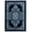 Navy, variant on United Weavers Drachma Patras Traditional Medallion Area Rug, Green, 5'3" x 7'6"