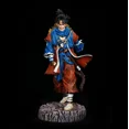 thumbnail image 5 of Figuras de anime de Dragon Ball Z, samurái, Goku, Gohan, Broly, Vegeta, Buu, Freezer, Shahru, colección de postura de pie, modelo, adornos, juguetes, 5 of 5