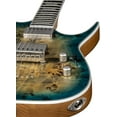 thumbnail image 5 of Dean Exile Select Burled Poplar Top Guitar in Satin Turquoise Burst, 5 of 6
