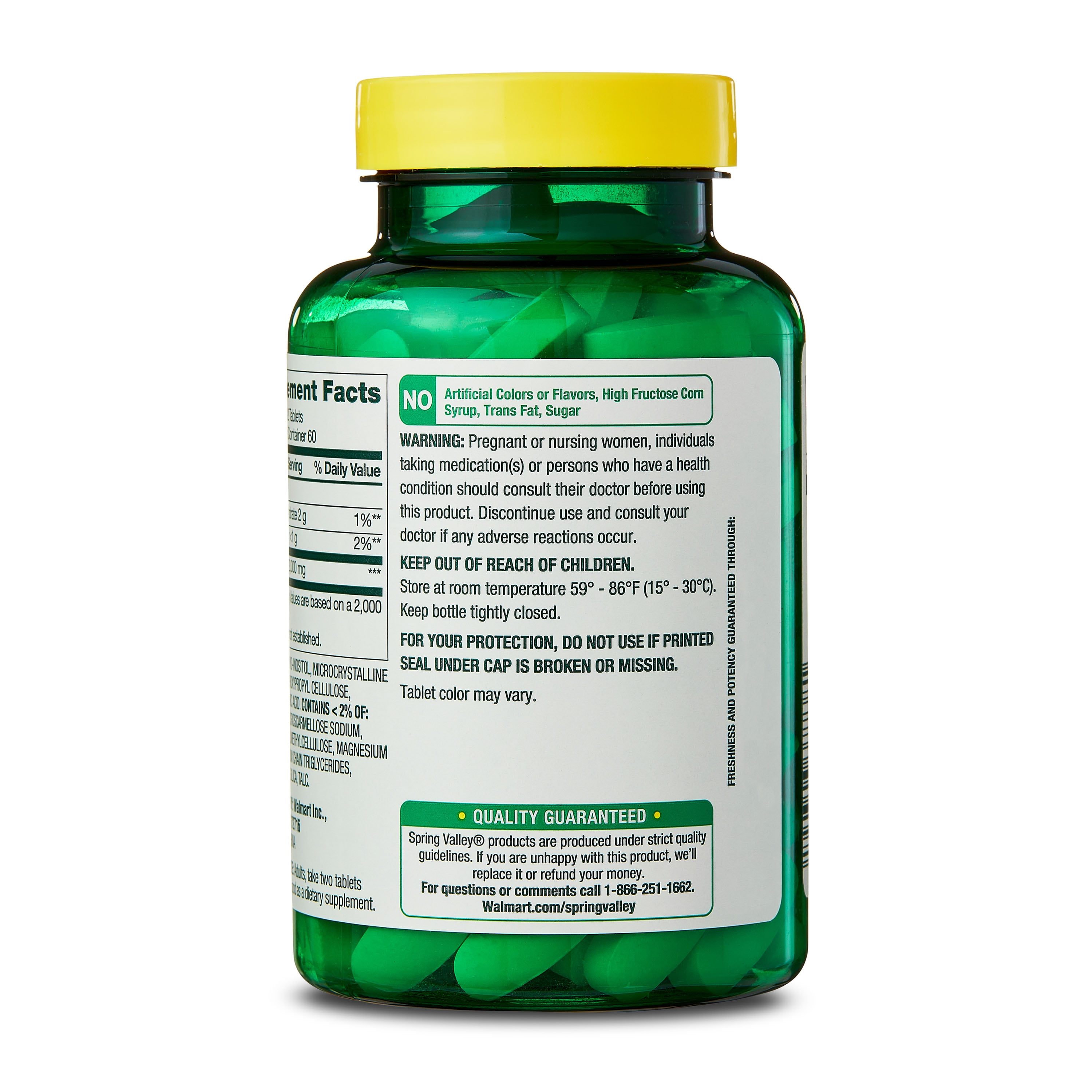 Spring Valley Hormone Balance Myo-Inositol Tablets, Dietary Supplement, 120 Count