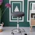 thumbnail image 4 of Thicken Bar Stool Cushion Stool For 12-15 Inch Dia Round - Breathable, Anti-slip, Comfortable, Deep Grey, 4 of 7