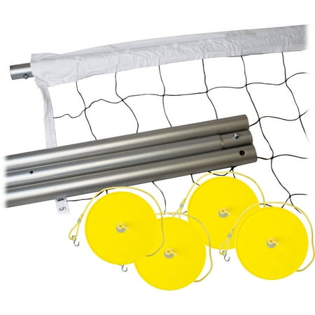 Franklin Sports Steel Volleyball Net And Post Set
