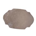 thumbnail image 2 of KGJQ Retro Irregular Oval Placemat, Heat Resistant Non-Slip Dining Placemat, Elegant Artificial Leather Table Protector Mat for Home Dining Table, 2 of 8