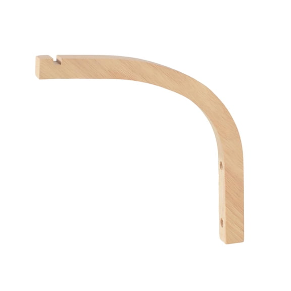 FashionCha Plant Hanger Flower Basket Hanger Decorative Farmhouse Sturdy Wooden Bracket for Light Wood