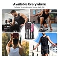 thumbnail image 5 of Yiaed Ribbon Breast Cancer Awareness Print Men's Singlet Vests Summer Running Muscle Tank Tops Gym Undershirt Round Neck Sleeveless for man, 5 of 8