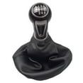 thumbnail image 5 of 6 speed Car Gear Shift Knob gear head with Leather and ABS For SEAT for IBIZA 6 speed, 5 of 8