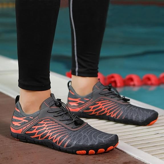 Hike Barefoot Shoes for Women Men Breathable & anti-slip Athletic Footwear Wide Toe Water Shoes