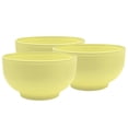 thumbnail image 2 of Toy Set De 3 Bowl Vidrio Amarillo Tazon Cuenco Para Cereal, 2 of 5