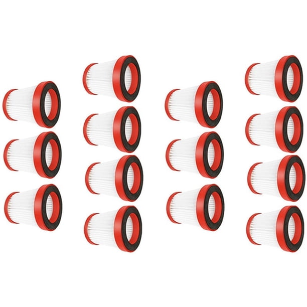 14 Piezas para Deerma VC01 / VC10 Accesorios de Aspiradora Inalámbrica H11 Filtro de Plegable Filtro