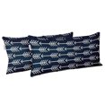 thumbnail image 2 of VargottamIndoor/OutdoorPolyester FabricLumbarPillowCover,All-Weather Waterproof Rectangular Cushion Case for Patio Furniture,12" x 24"Set of 2 -Arrow-49, 2 of 6