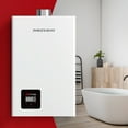 MIZUDO Natural Gas Tankless Water Heater 4.3 GPM Indoor, Instant Hot ...