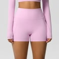 thumbnail image 2 of Women's High Waisted Biker Shorts with Pockets Stretchy Workout Yoga Legging Shorts, 2 of 8