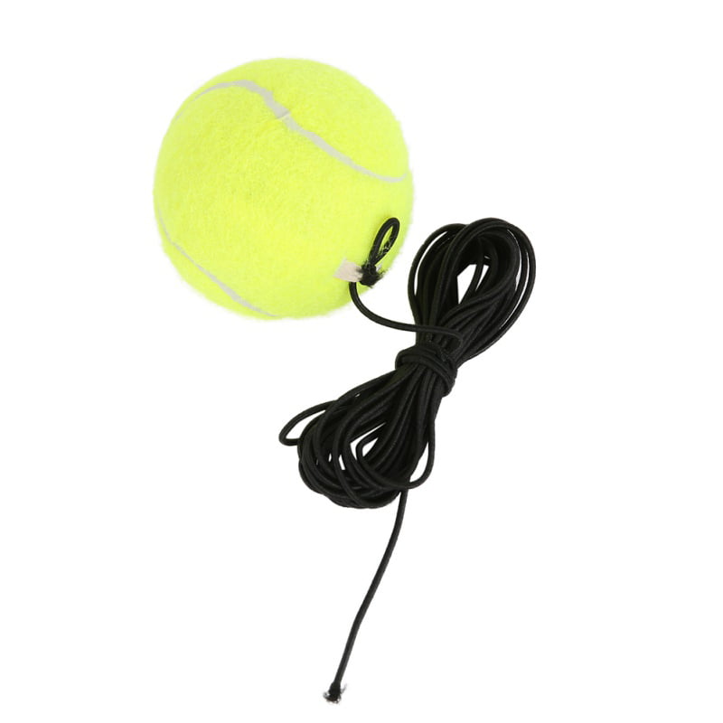 2pcs Tennis Training Ball w/Elastic Rope Ball On String Trainer Practice Balls 