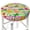 12 inch, variant on Picia Multicolored Tropical pattern Round Stool Covers Comfy Seat Covers Stretch Removable WashableChair Slipcover Round Bar Chair Cushion Cover-12 inch