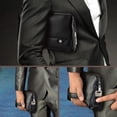 thumbnail image 4 of Fiudx Ofertas flash del día Bolso inteligente con huella dactilar, cartera de cuero con cremallera para hombre, bolso antirrobo de seguridad inteligente con huella dactilar, desbloqueo de huella dact, 4 of 7