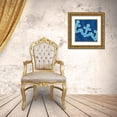 thumbnail image 3 of Gibbons, Lauren 12x12 Gold Ornate Wood Framed with Double Matting Museum Art Print Titled - Blue Anchor, 3 of 4