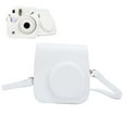 thumbnail image 1 of Adjustable Shoulder Strap PU Leather Camera Case With Detachable Cover, ForMini 7+ Camera, 1 of 8