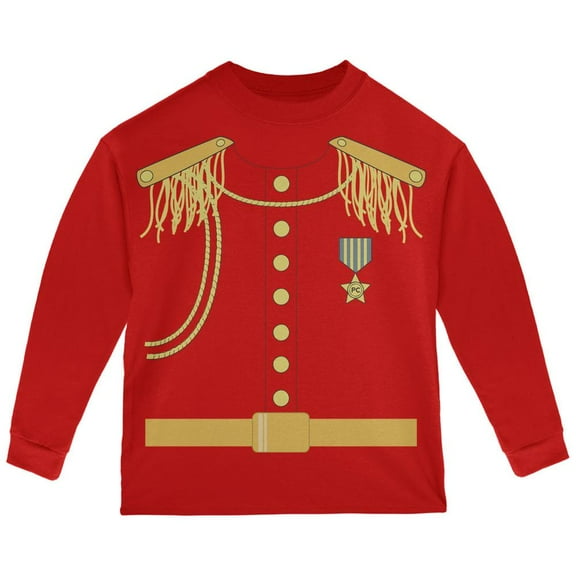 Halloween Prince Charming Costume Red Toddler Long Sleeve T-Shirt - 3T