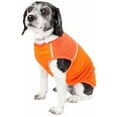 thumbnail image 3 of Pet Life ® Active 'Aero-Pawlse' Quick-Dry and 4-Way-Stretch Yoga Fitness Dog T-Shirt Tank Top, 3 of 10