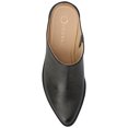 thumbnail image 5 of Journee Womens Tomeka Pointed Toe Cuban Heel Comfort Casual Mules, 5 of 10