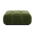 thumbnail image 3 of Marcel 36" Bubble Modular Modern Cocktail Ottoman Olive Green, 3 of 11