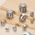thumbnail image 5 of M27 x 2 Male Pipe Plug 2Pcs Oil Drain Plug 304 Stainless Steel Hex Flange Socket, 5 of 7