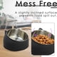 thumbnail image 4 of Cuencos inclinados para comida para gatos, cuenco inclinado de 15 ° para gatos, cuenco ortopédico para gatos, antivómitos, a prueba de derrames, gato elevado, 4 of 5